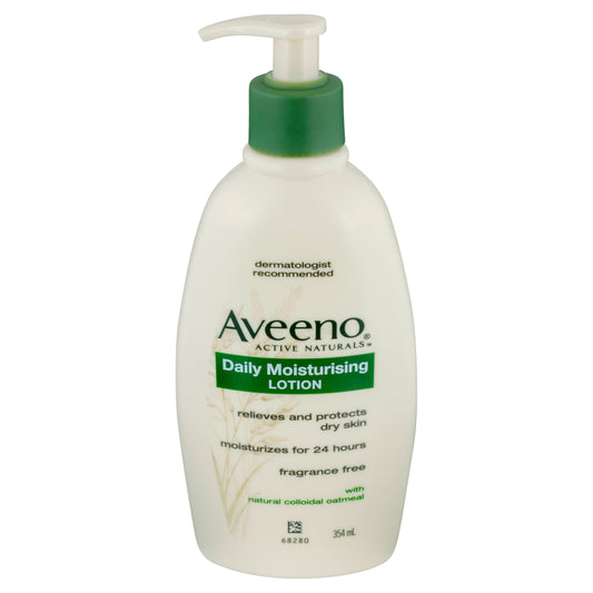 Aveeno Active Naturals Daily Moisturising Lotion Fragrance Free 354ml - Cutprice Online