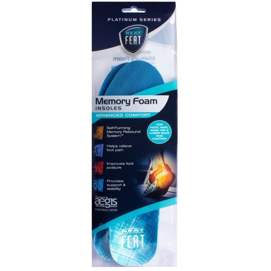 Neat Feat Advanced Memory Foam Insoles Men - Cutprice Online