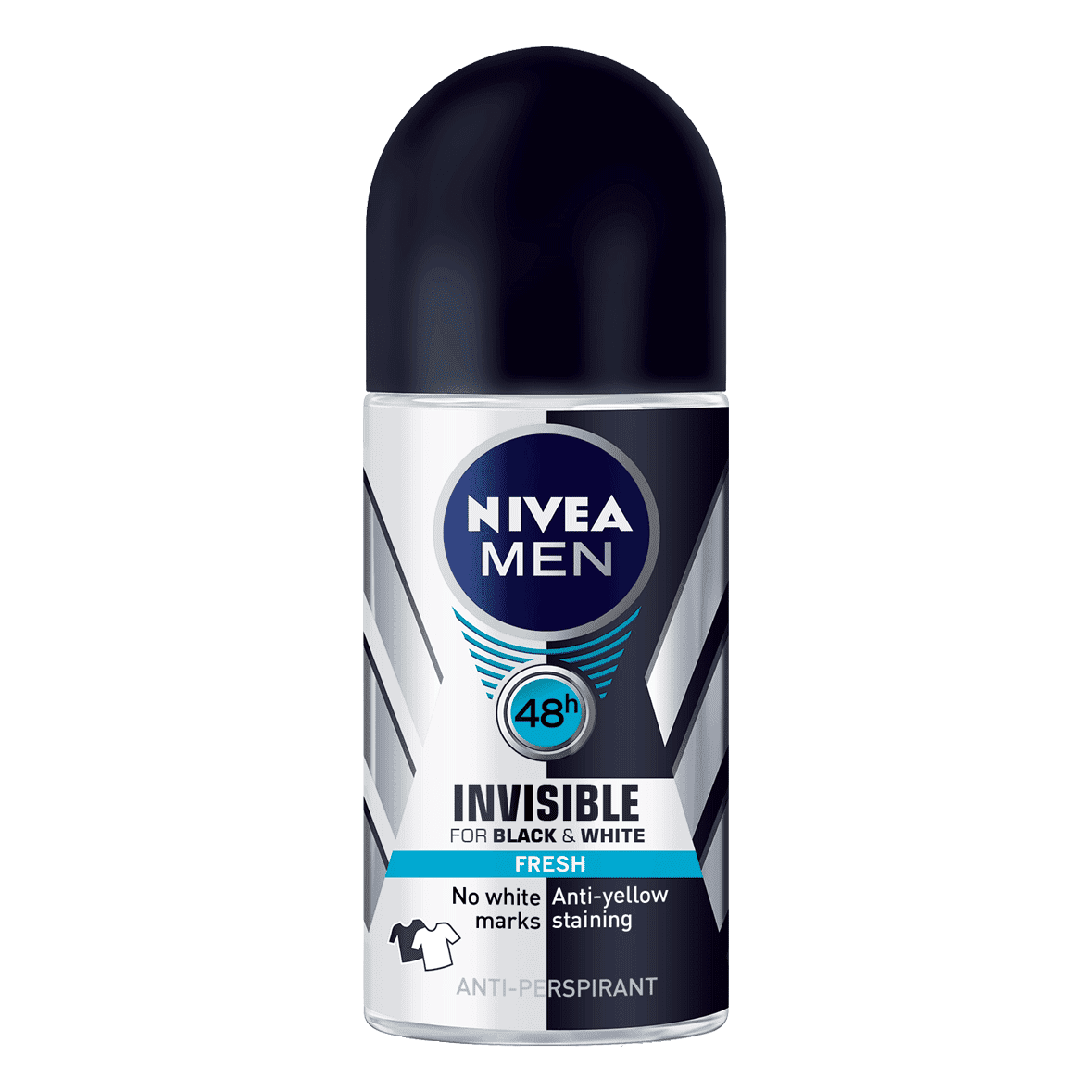 Nivea for Men Deodorant Black & White Fresh Roll-on 50ml - Cutprice Online