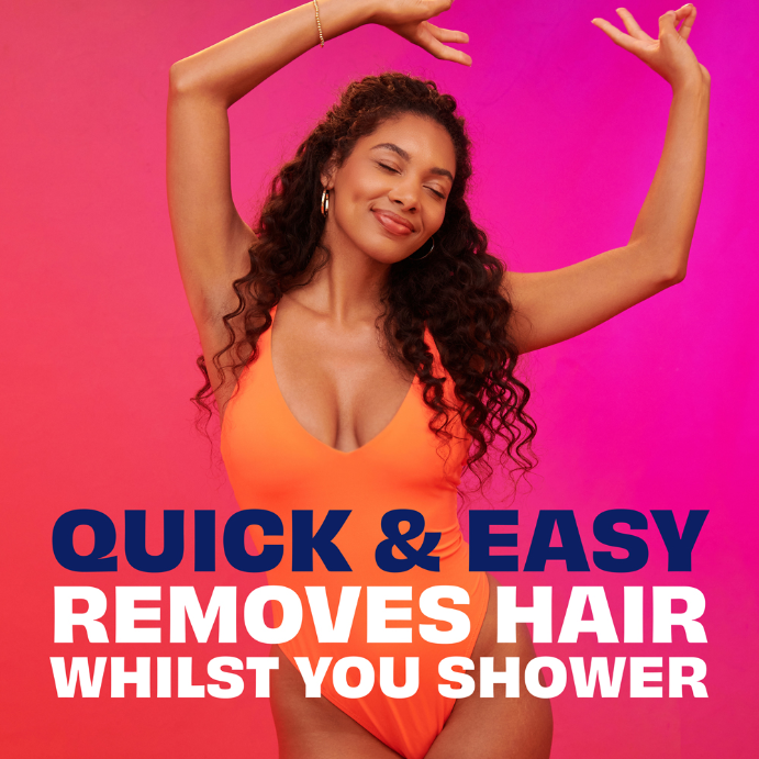 Nair Sensitive Hair Removal Shower Cream With Coconut Oil 357g - Cutprice Online