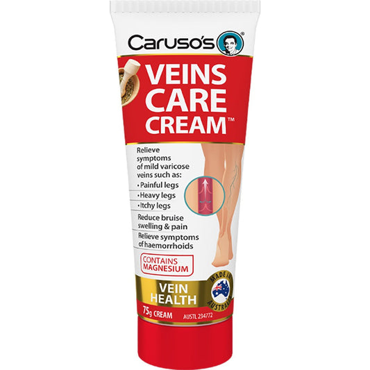 Caruso's Natural Health Veins Care Cream 75g - Cutprice Online