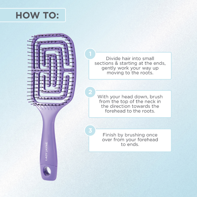 Lady Jayne Flexi Glide Brush Large