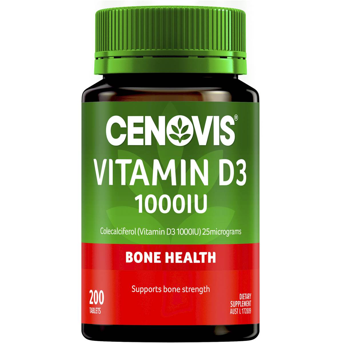 Cenovis Vitamin D3 1000IU 200 Tablets - Cutprice Online