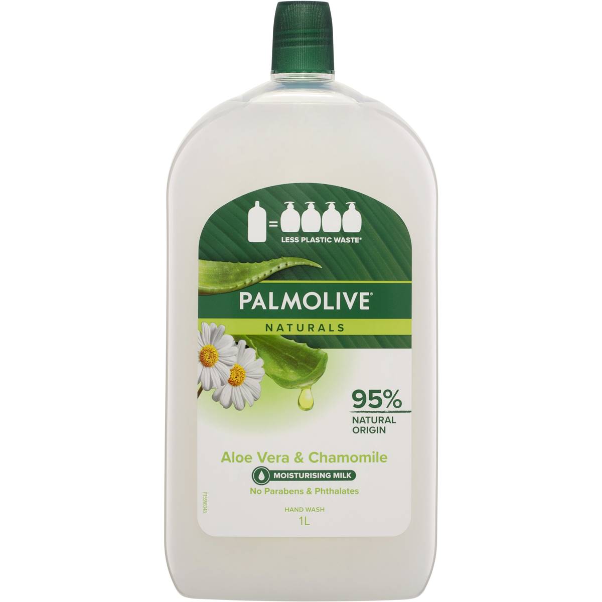 Palmolive Naturals Liquid Hand Wash Soap Aloe Vera Value Refill 1l - Cutprice Online