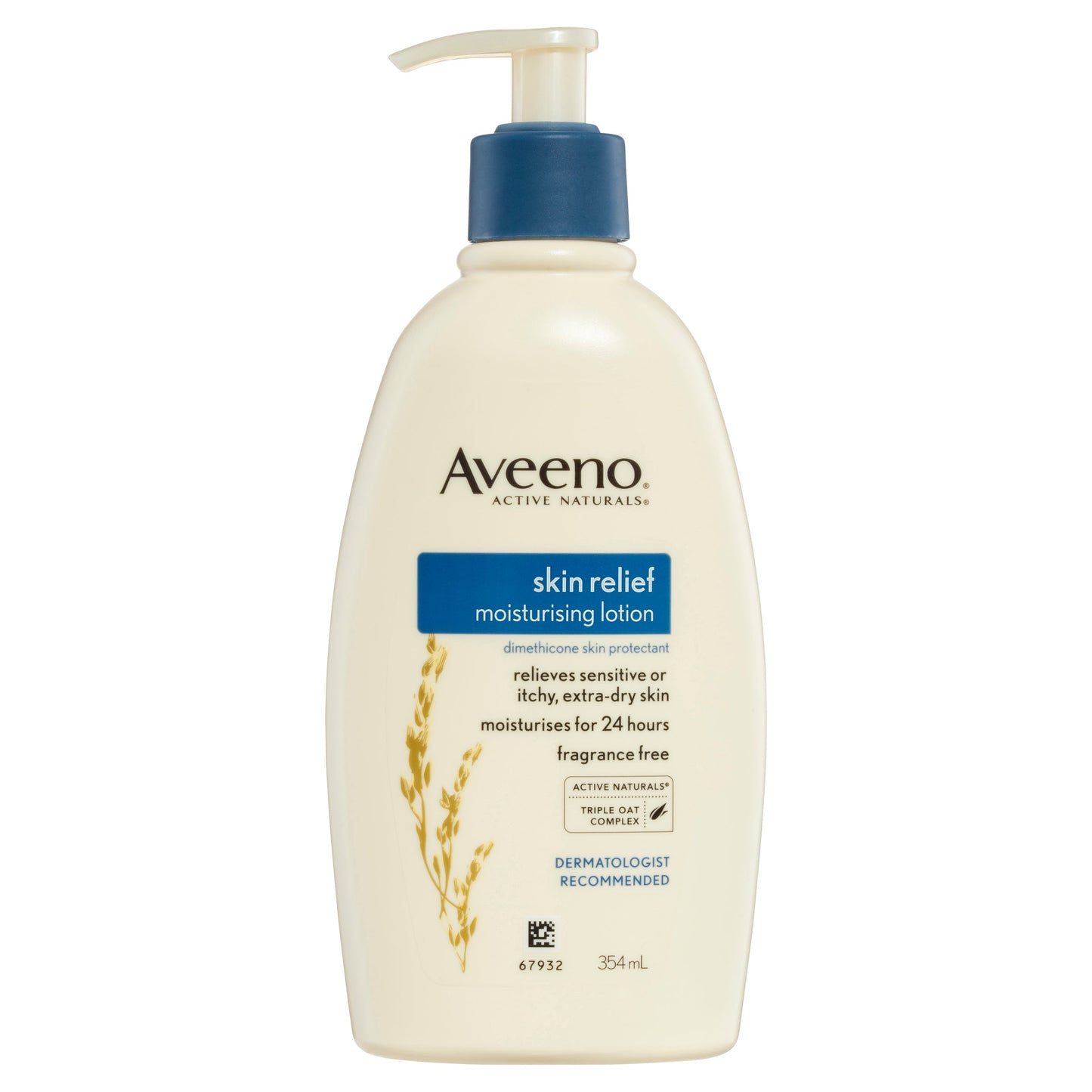 Aveeno Active Naturals Skin Relief Moisturising Lotion Fragrance Free 354ml - Cutprice Online