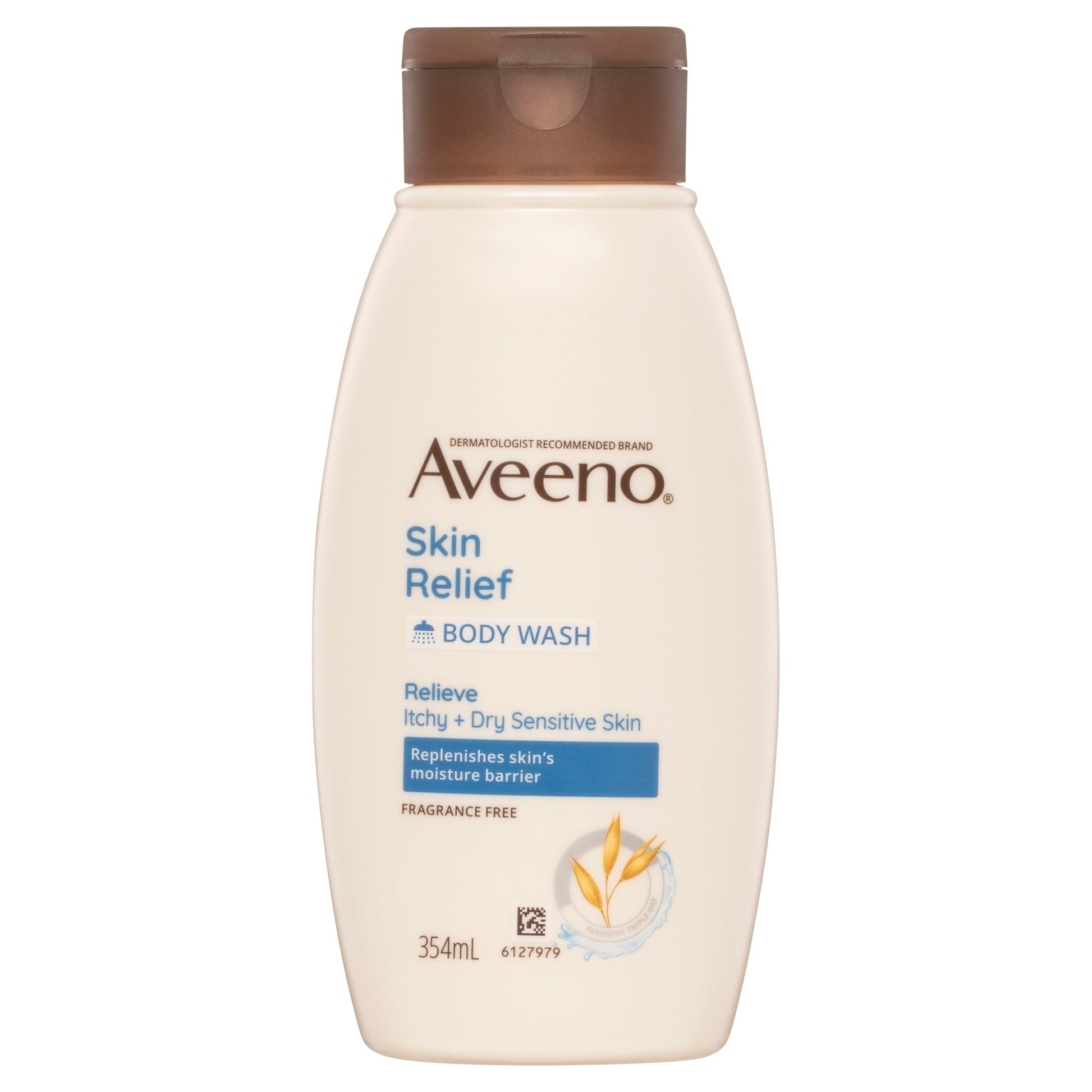 Aveeno Skin Relief Body Wash Fragrance Free 354ml - Cutprice Online