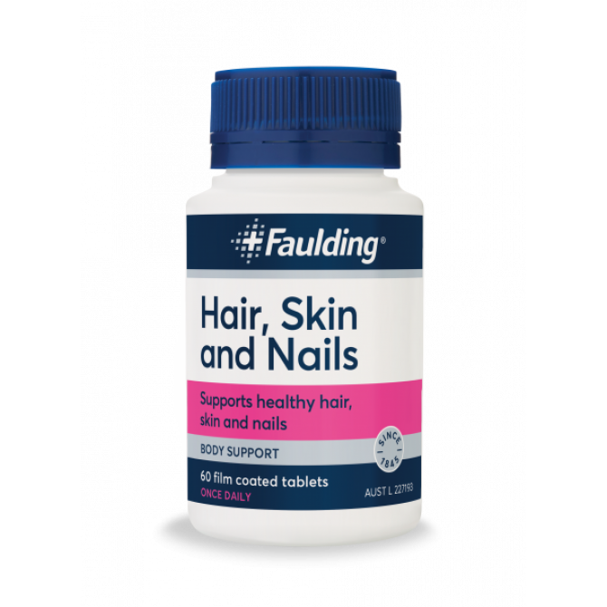 Faulding Hair Skin & Nails 60 Tablets - Cutprice Online