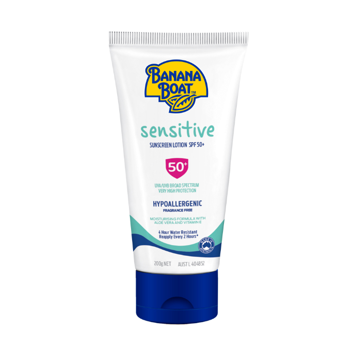 Banana Boat Daily Protect Sensitive Lotion SPF 50+ Tube 200g - Cutprice Online