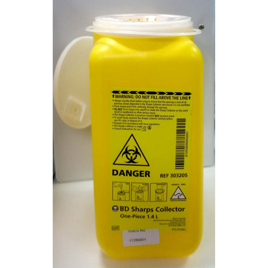 BD Sharps Collector 1.4 Litre - Cutprice Online