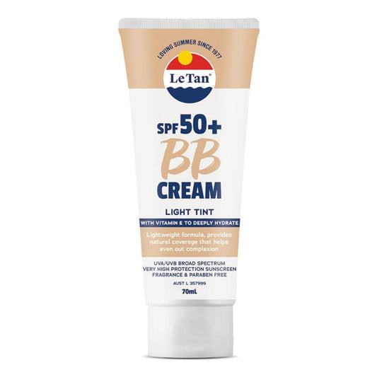 Le Tan SPF 50+ BB Tinted Light 70ml - Cutprice Online