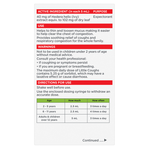 Little Coughs - 100mL - Cutprice Online
