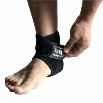 Body Assist One Size Thermal Ankle Wrap Black/beige - Cutprice Online