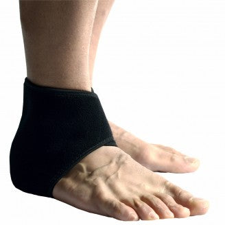Body Assist One Size Thermal Ankle Wrap Black/beige - Cutprice Online