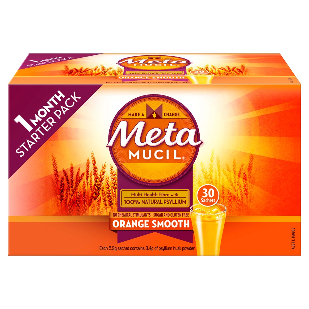 Metamucil Smooth Orange 30 Dose - Cutprice Online