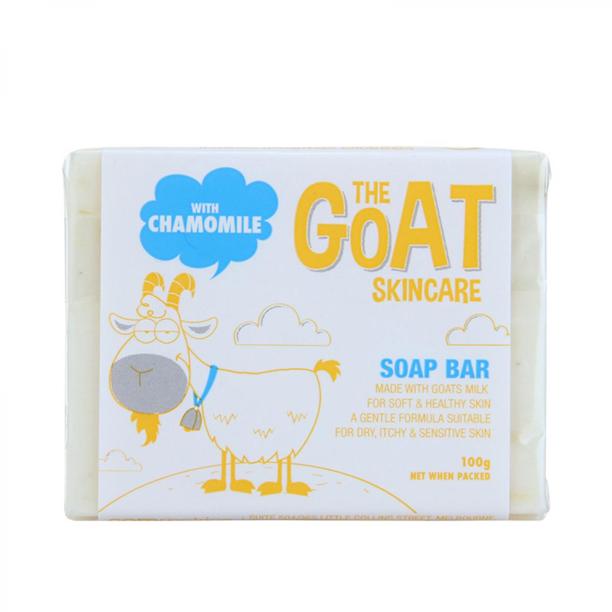 The Goat Skincare Soap Bar with Chamomile - 100g Carton 12 - Cutprice Online