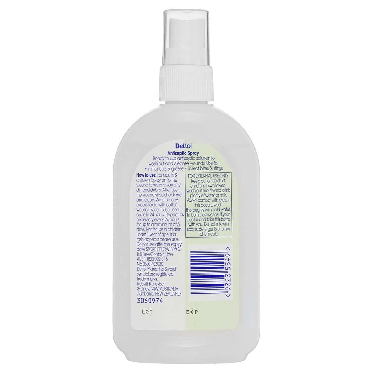 Dettol Antiseptic Wound Wash Spray 100ml - Cutprice Online