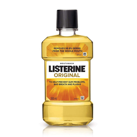 Listerine Antiseptic Gold Mouthwash 500ml - Cutprice Online