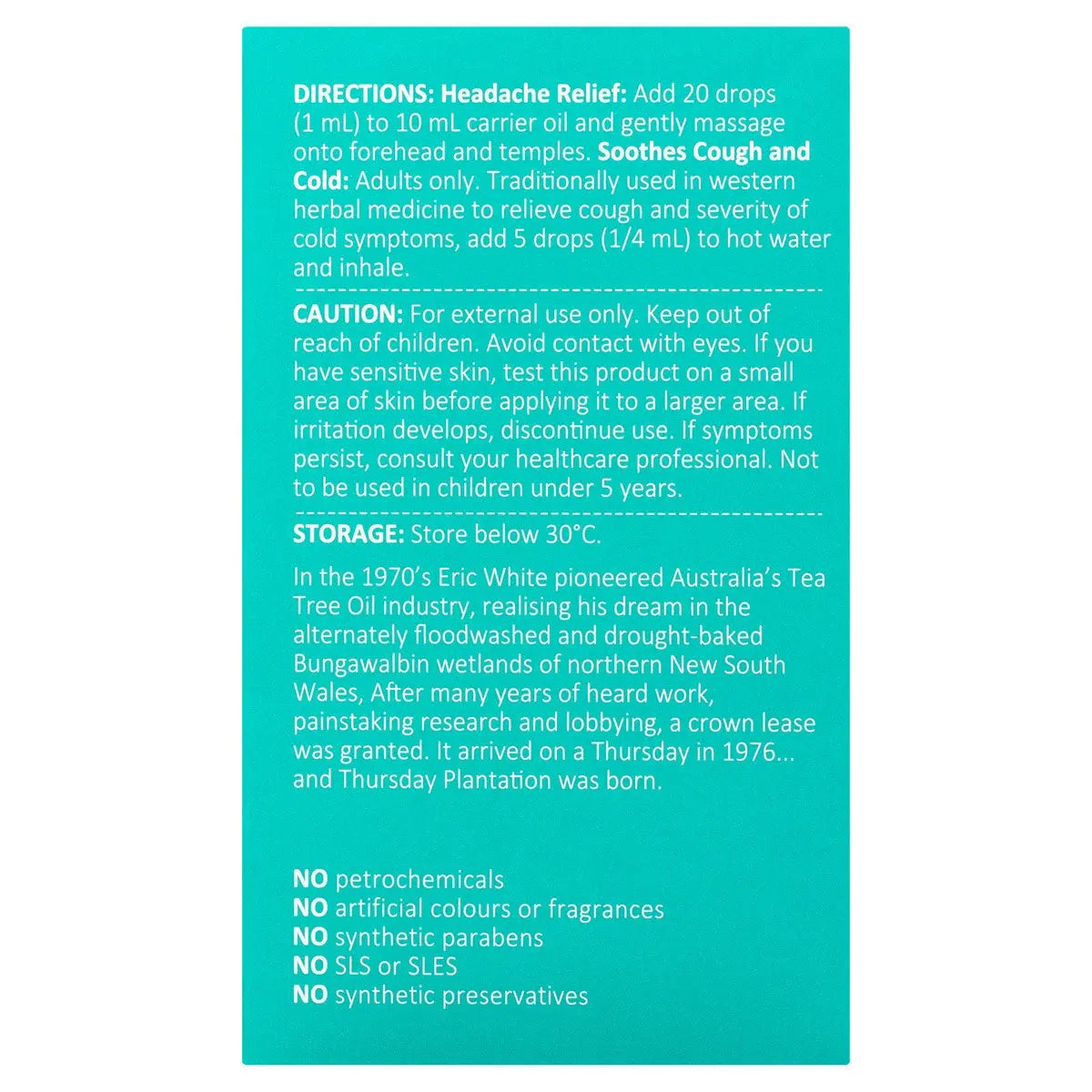 Thursday Plantation Peppermint Oil 25ml THURSDAY PLANTATION
