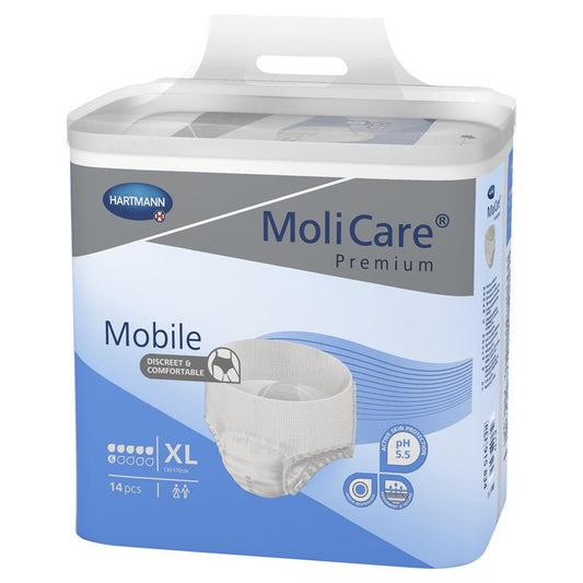 Molicare Premium Mobile 6 Drop Size XL 14PK - Cutprice Online