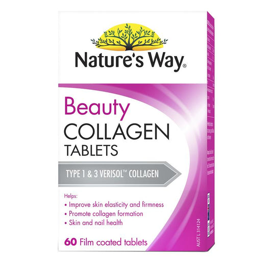 Nature's Way Beauty Collagen 60 Tablets - Cutprice Online