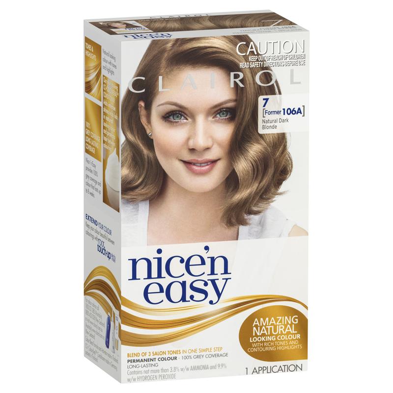 Clairol Nice & Easy 7 Dark Blonde Hair Colour - Cutprice Online