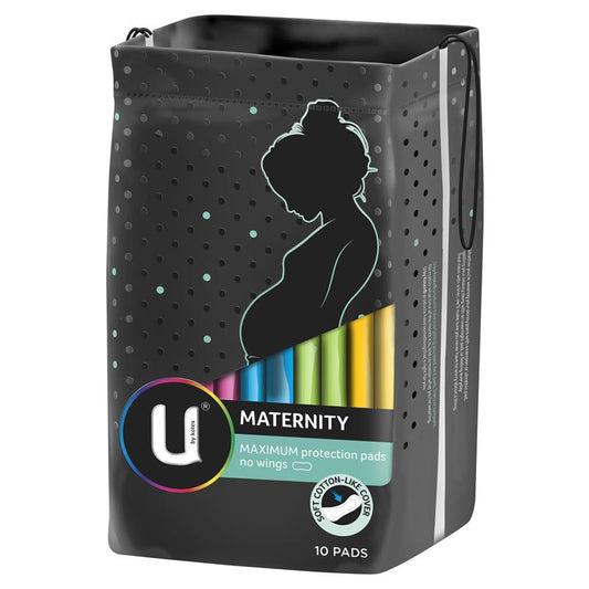 U by Kotex Maternity Pads 10 Pack - Cutprice Online