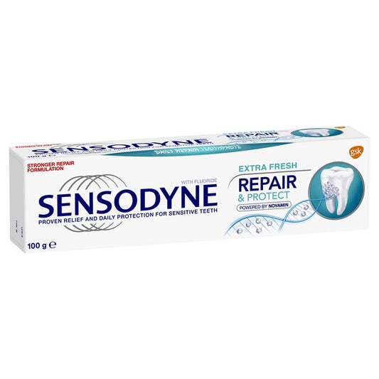Sensodyne Sensitive Teeth Pain Repair & Protect Extra Fresh Toothpaste 100g - Cutprice Online