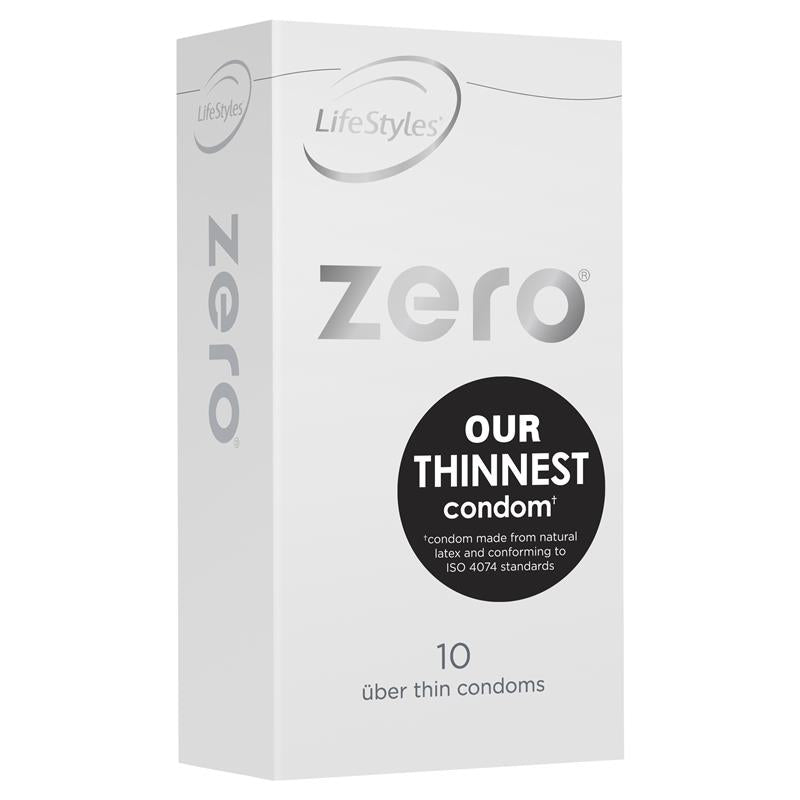 LifeStyles Zero Condoms 10 Pack - Cutprice Online
