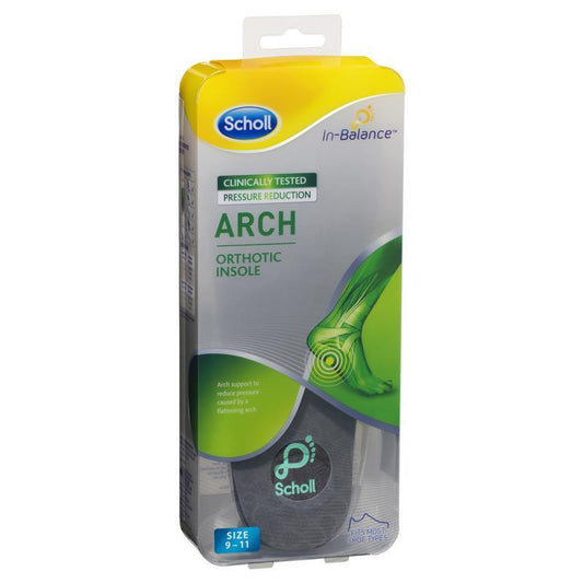 Scholl In Balance Ball of Foot & Arch Orthotic Insole Large - Cutprice Online