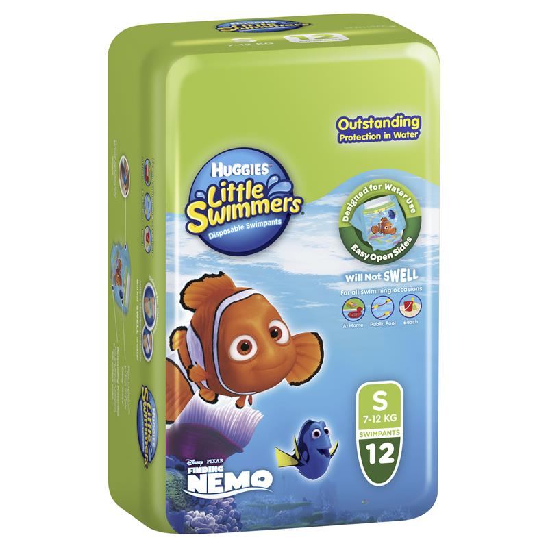 Huggies 12 Swimmer Small - Cutprice Online