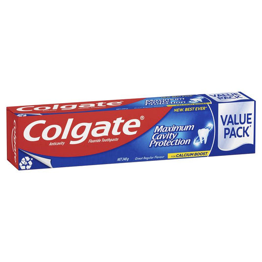 Colgate Toothpaste Maximum Cavity Regular Flavour 240g - Cutprice Online