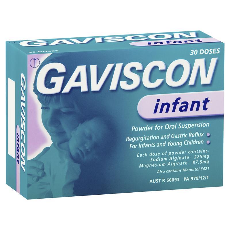 Gaviscon Infant Powder Sachets for Regurgitation and Gastric Reflux 30 Pack - Cutprice Online