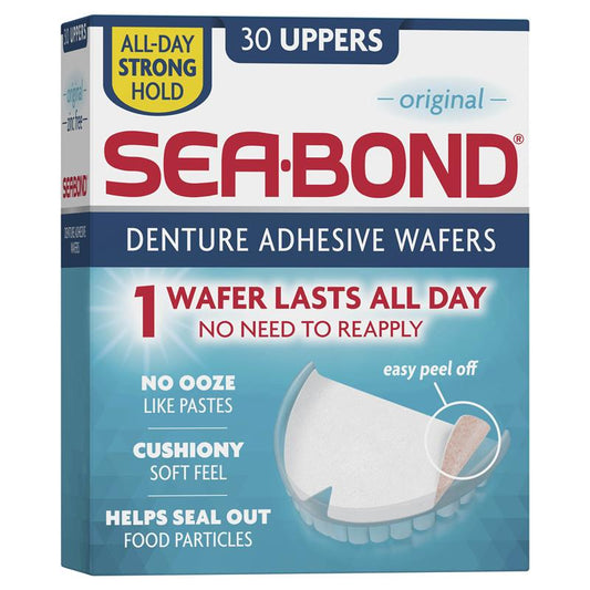 Sea Bond Denture Adhesive Uppers 30 - Cutprice Online
