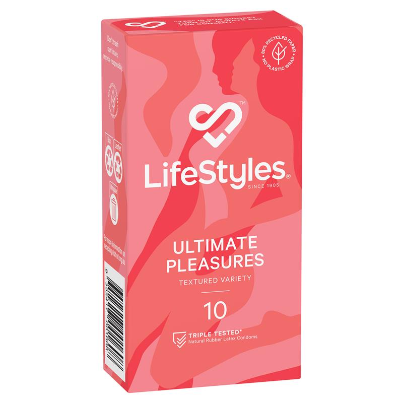 LifeStyles Condoms Ultimate 10 Pack - Cutprice Online