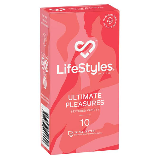 LifeStyles Condoms Ultimate 10 Pack - Cutprice Online