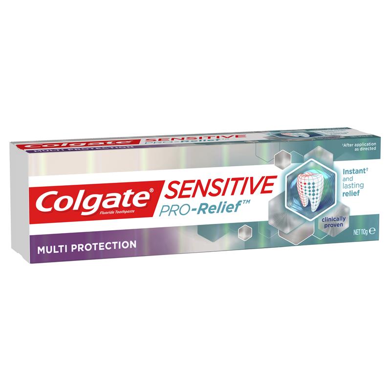 Colgate Sensitive ProRelief Multi Protection Sensitive Teeth Pain fluoride Toothpaste 110g - Cutprice Online