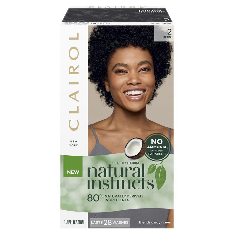 Clairol Natural Instincts 2 Midnight Black - Cutprice Online