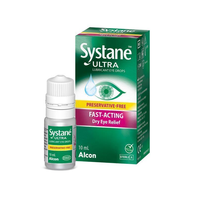 Systane Ultra Multi Dose Preservative Free Lubricant Eye Drops 10ml - Cutprice Online