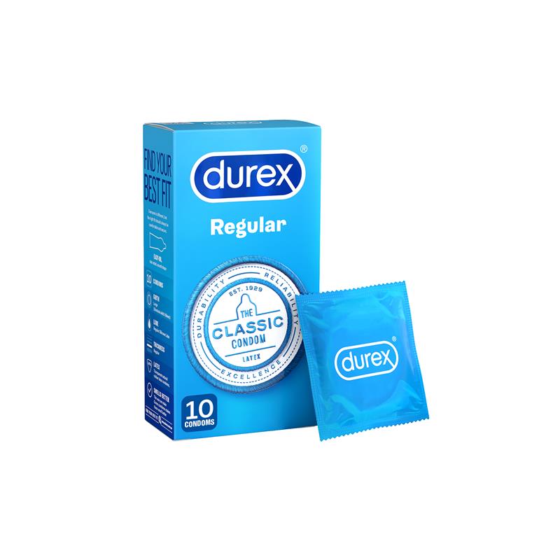 Durex Originals Latex Condoms 10 Pack - Cutprice Online