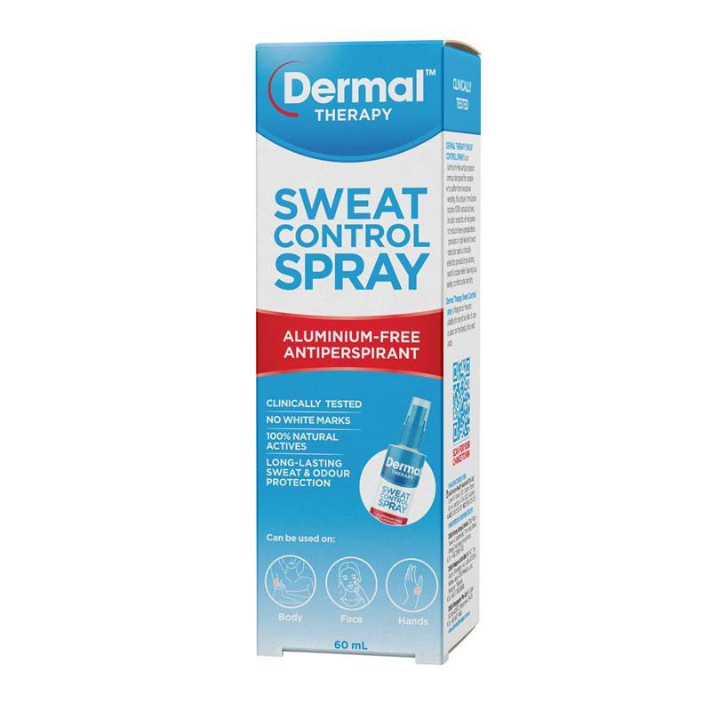 Dermal Therapy Sweat Control Spray 60ml - Cutprice Online
