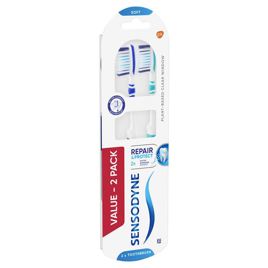 Sensodyne Sensitive Teeth Repair & Protect Toothbrush 2 pack - Cutprice Online