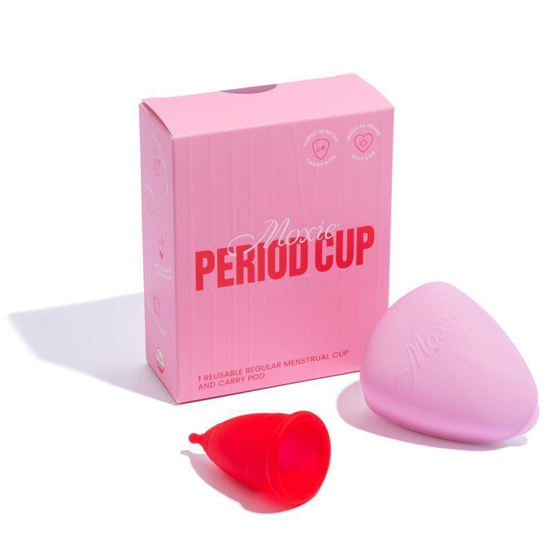 Moxie Menstrual Cup with Purse-worthy Pod Regular - Cutprice Online