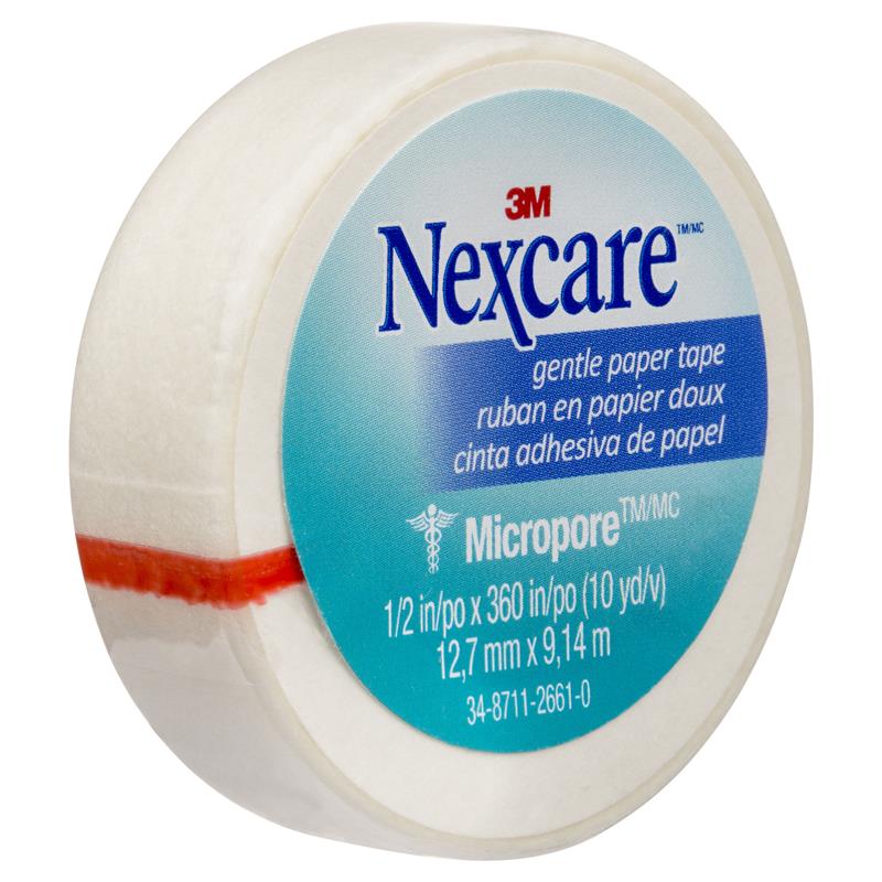 Nexcare Micropore Gentle Paper Tape White 12.5mm x 9.14m - Cutprice Online