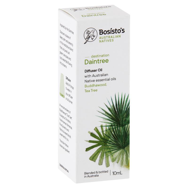 Bosistos Australian Natives Daintree Diffuser Oil 10ml - Cutprice Online
