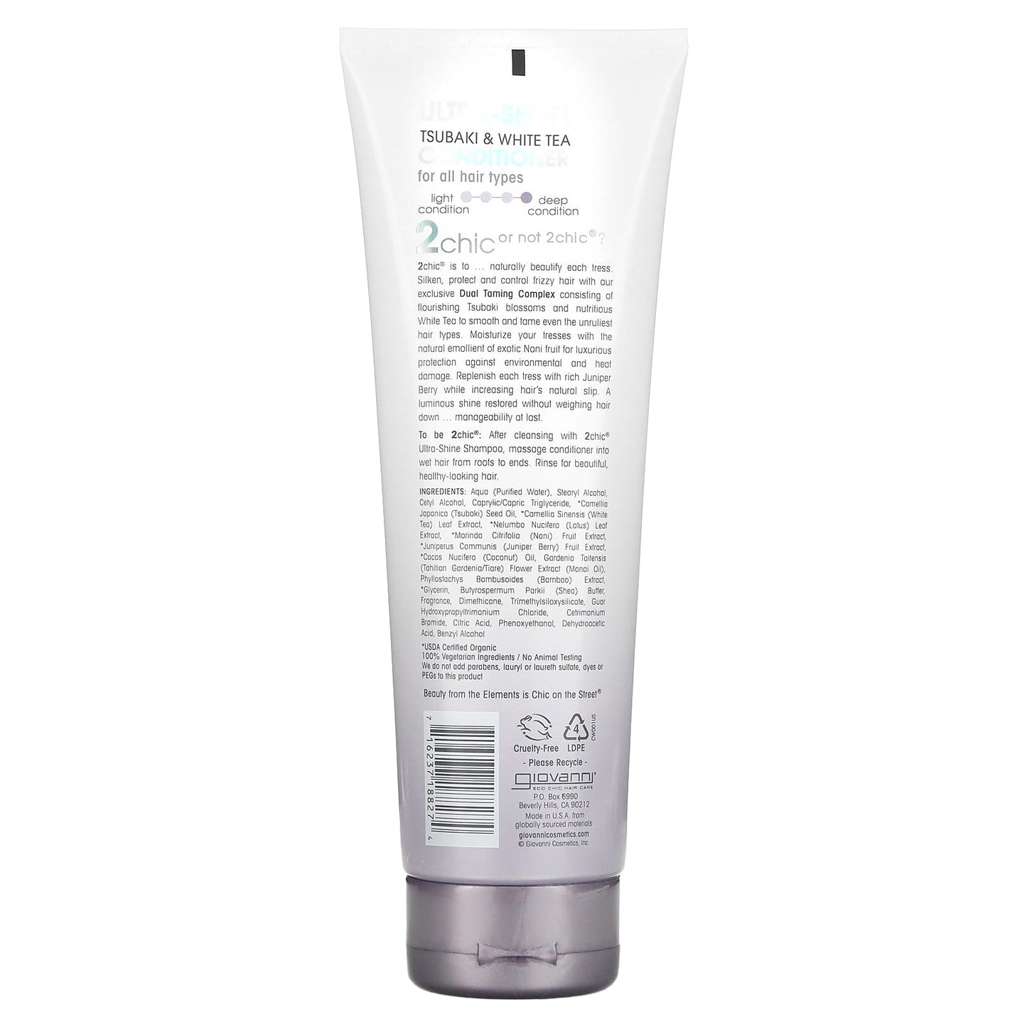 Giovanni Conditioner 2chic Ultra Shine All Hair 250ml GIOVANNI
