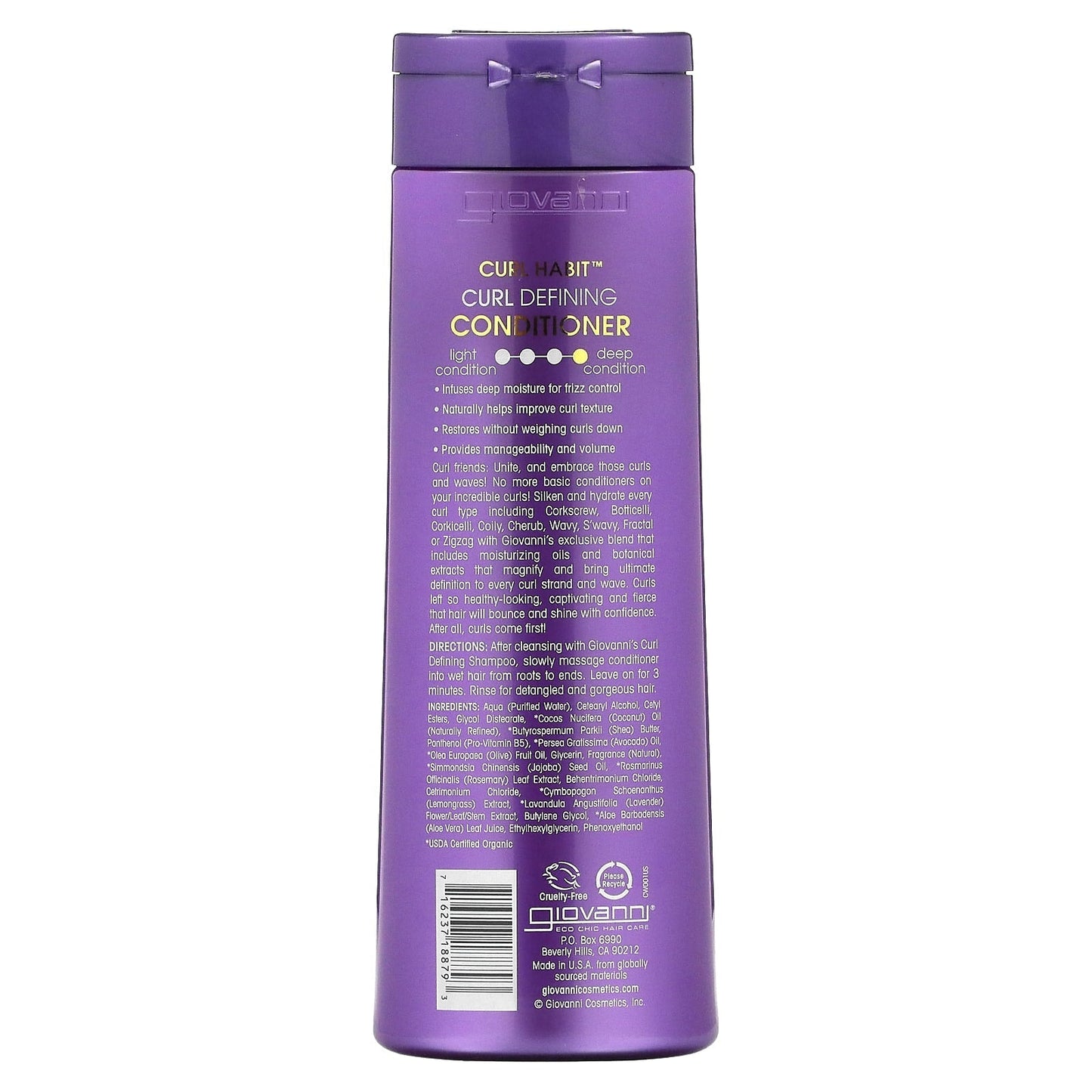 Giovanni Conditioner Curl Habit Curl Defining 399ml GIOVANNI