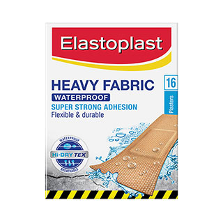 Elastoplast FABRIC Extra Tough Waterproof 16 Pack - Cutprice Online