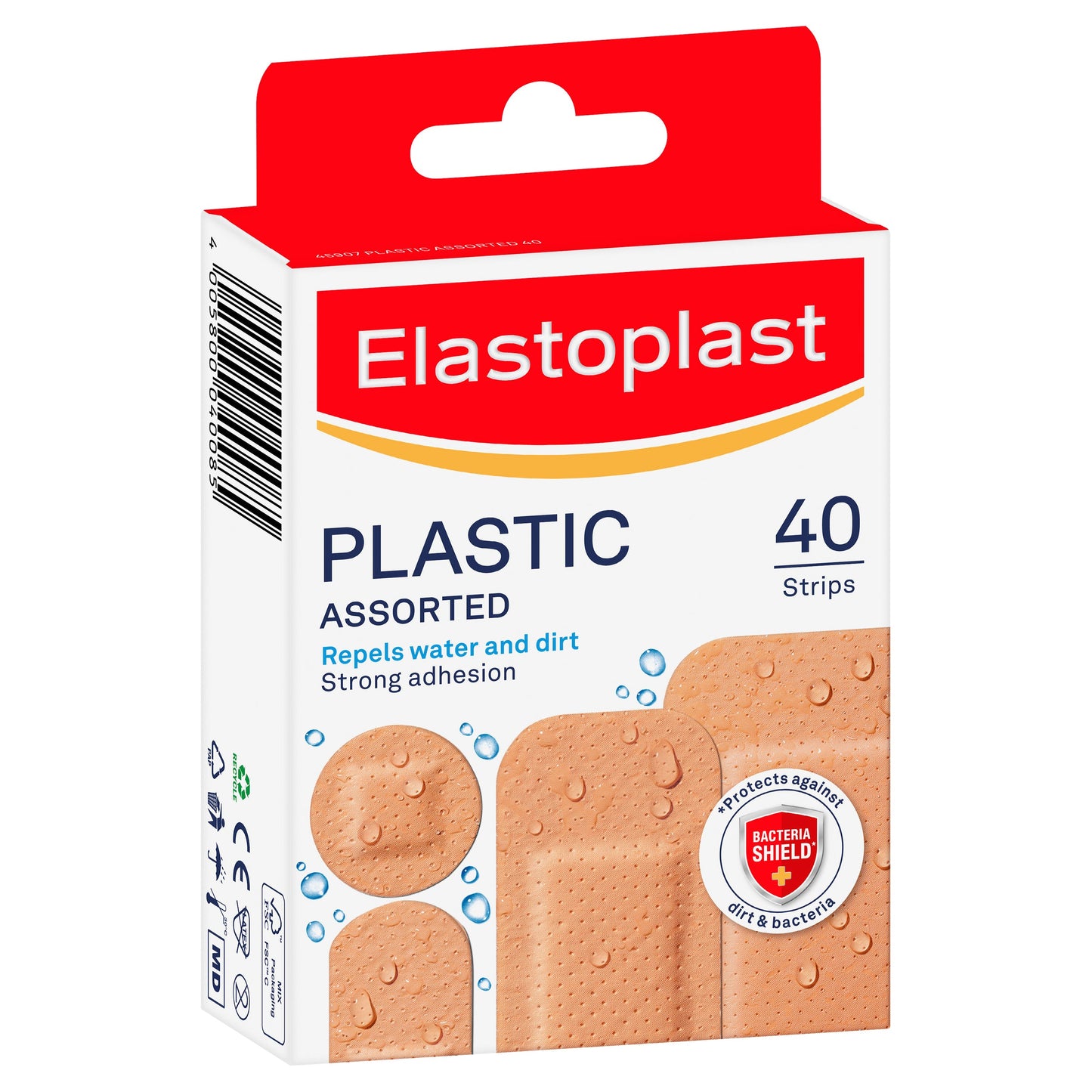 Elastoplast 47082 Plastic 40 Assorted - Cutprice Online