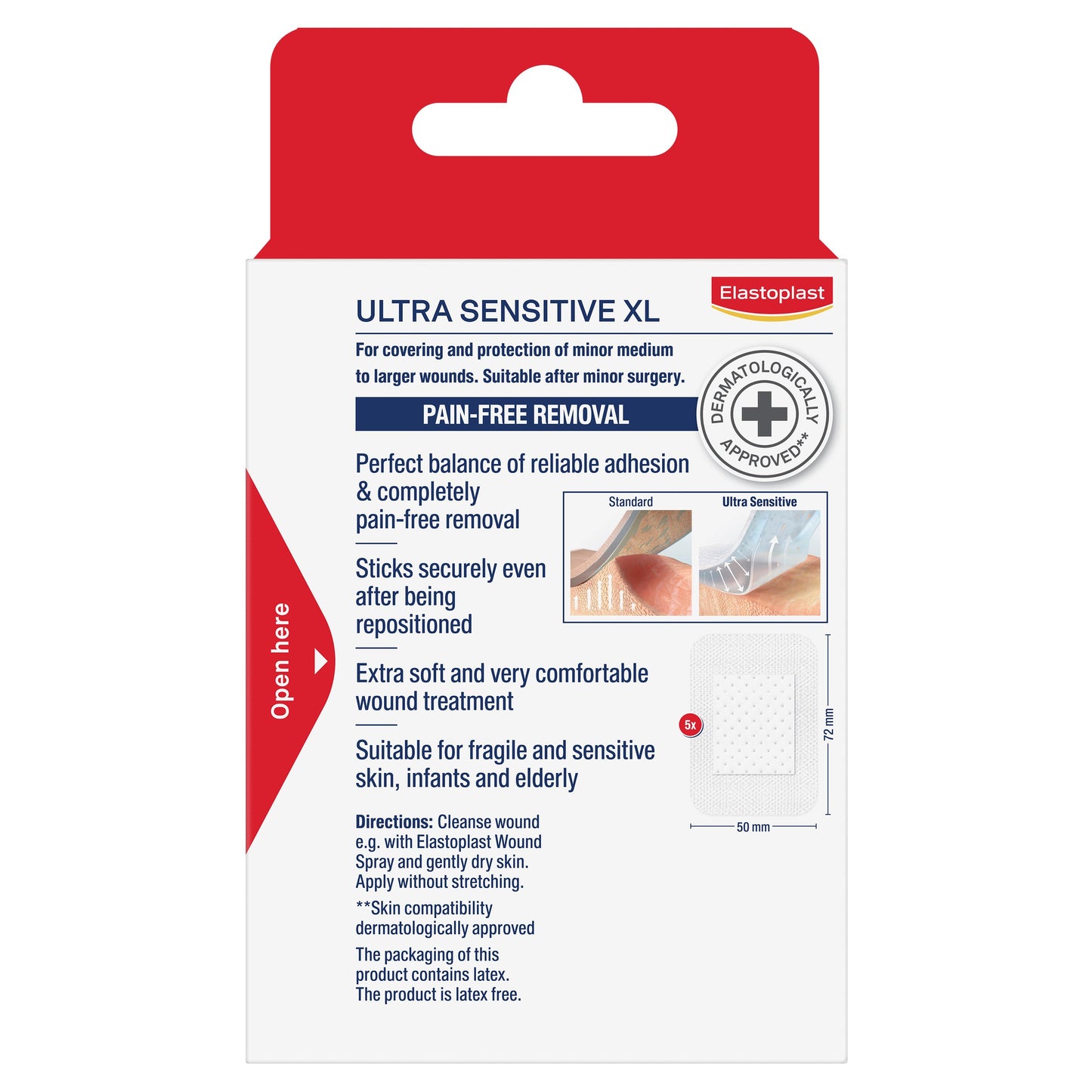 Elastoplast Silicone Soft Extra Large 5 Pack - Cutprice Online