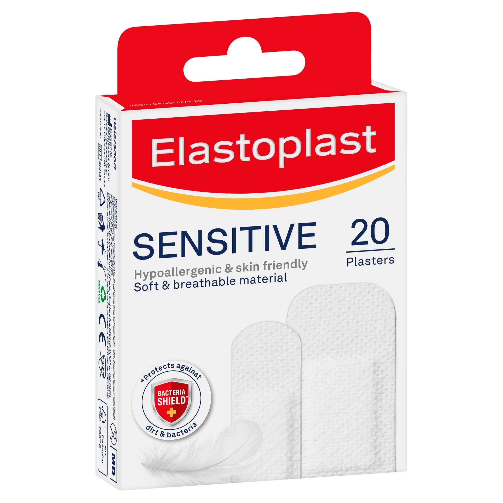 Elastoplast 46041 Sensitive Strips Assorted Pack 20 - Cutprice Online